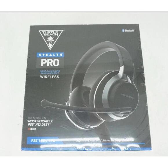Turtle Beach TBS-3365-01 Stealth Pro Wireless Gaming Headset PS5 PS4 PC Sealed